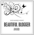 Beautiful Blogger Award from Suzicate