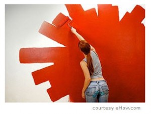 How to paint walls
