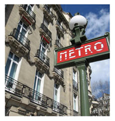 Paris metro courtesy lost in France