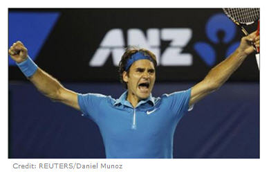 Roger Federer wins Australian Open 2010