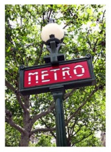 Paris metro system