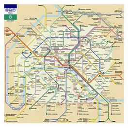 Paris metro system
