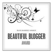 Beautiful Blogger Award from Suzicate