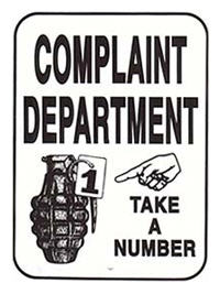 Complaint Department