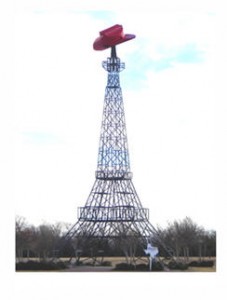 Paris Eiffel Tower Paris Texas