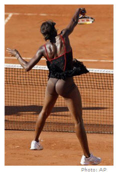 Malfunction Serena Wardrobe Venus Williams