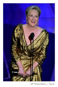 Meryl Streep Oscars 2012 AP Photo