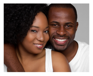 Romantic African American Couple