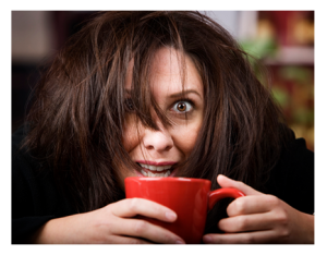 Coffee Crazed Woman