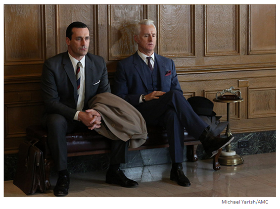 Mad Men Season 6 Episode 6 Don and Roger