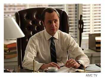 Mad Men Season 6 Episode 9 Pete in the office