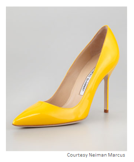 Manolo Blahnik BB Pointed-Toe Pump