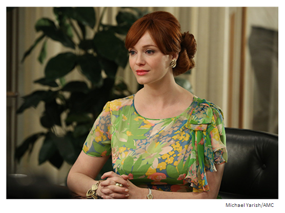 Mad Men Season 6 Episode 10 Joan the morning after Avon