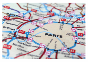 Paris Map Périphérique et Banlieue