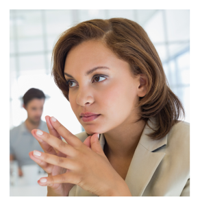 Businesswoman Making a Decision