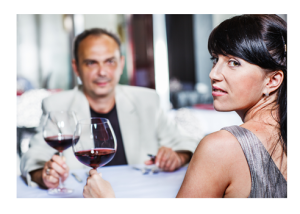 Woman Enjoying a NIght Out