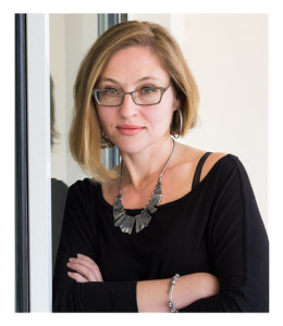 Woman Thinking Leaning Against Glass