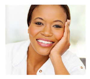 f Smiling African American Woman