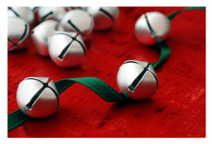 Jingle Bells with Green Ribbon