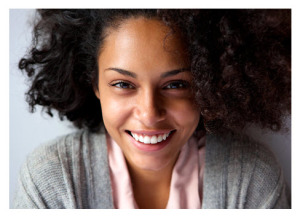 Beautiful Smiling African American Woman
