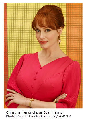 Christina Hendricks as Joan Harris Season 7 AMC TV