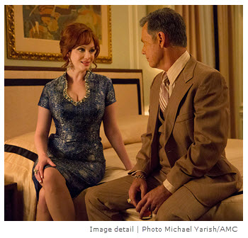 Mad Men Season 7 Episode 10 Joan and Richard