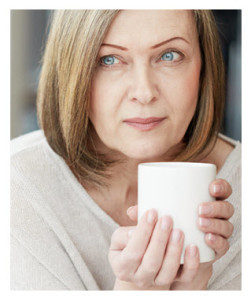 Mature Woman Lost in Thought