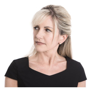 Mature Woman Thinking Looking Left