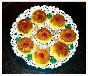 Mini Pineapple Upside Down Cakes