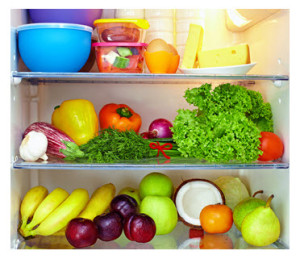 Fridge Full of Healthy Food