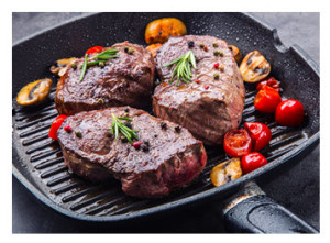 Steak au Poivre in Pan