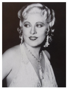 Mae West Circa 1927_Public Domain